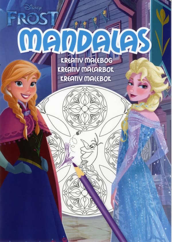 Disney Frost Målarbok (Bok)