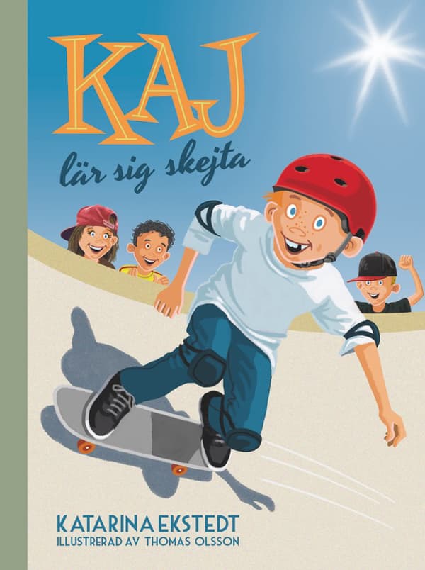 Kaj Lär Sig Skejta (Bok)