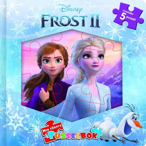 Frost 2 Min Första Pusselbok (Bok)