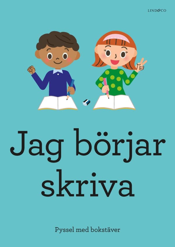 Jag Börjar Skriva - Pyssel Med Bokstäver (Bok)