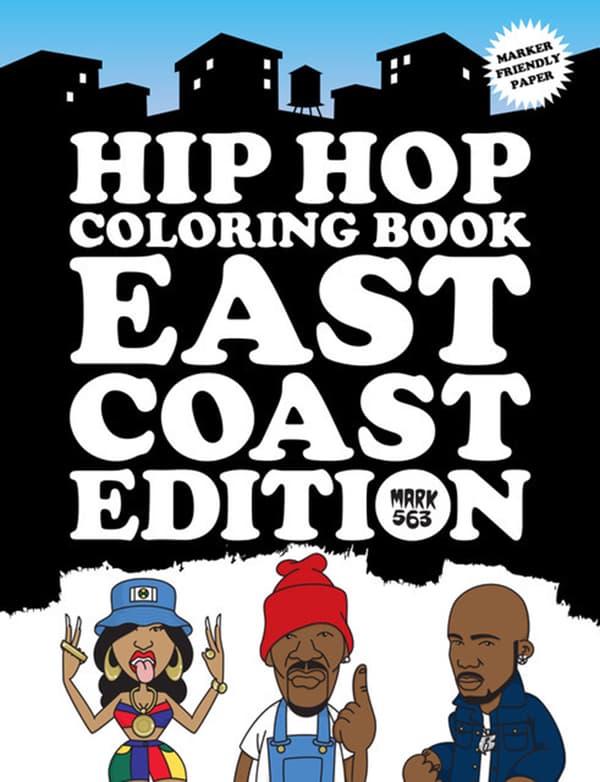 Hip Hop Coloring Book - East Coast Edition (Bok)