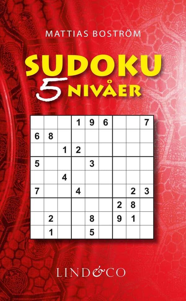 Sudoku - 5 Nivåer (Bok)