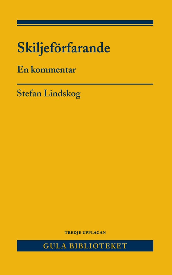 Skiljeförfarande - En Kommentar (Bok)