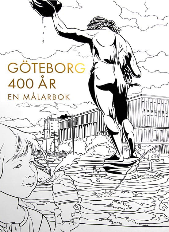 Göteborg 400 År - En Målarbok (Bok)