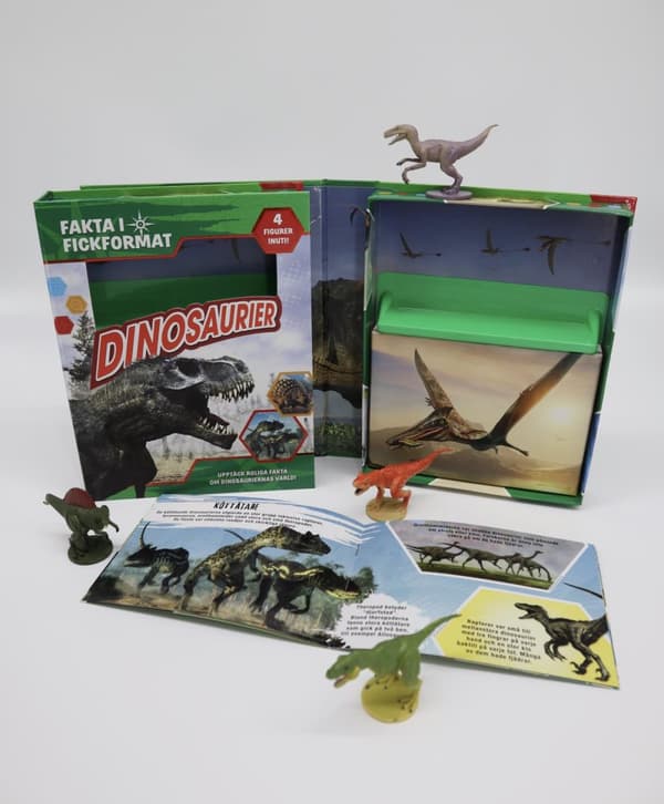 Dinosaurier - Upptäck Roliga Fakta Om Dinosauriernas Värld (Bok)