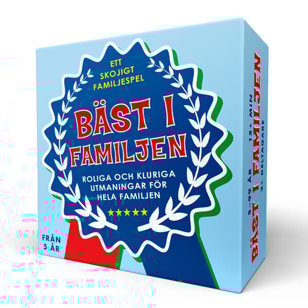 Bäst I Familjen - Middagsspel (Bok)