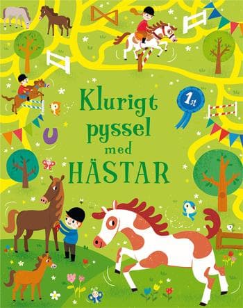 Klurigt Pyssel Med Hästar (Bok)