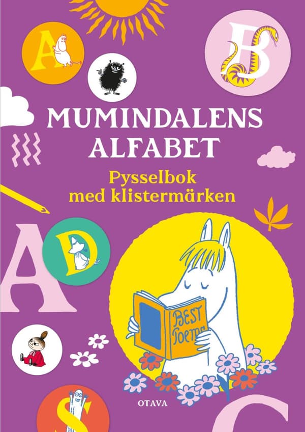 Mumindalens Alfabet - Pysselbok Med Klistermärken (Bok)