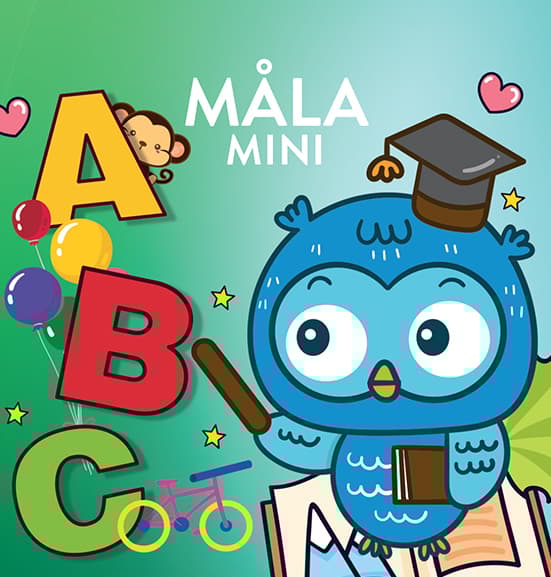 Måla Mini. Abc (Bok)