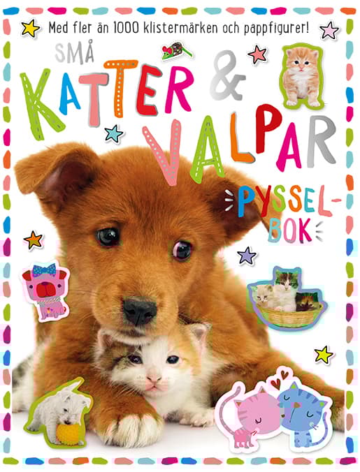 Små Katter & Valpar - Pysselbok (Bok)