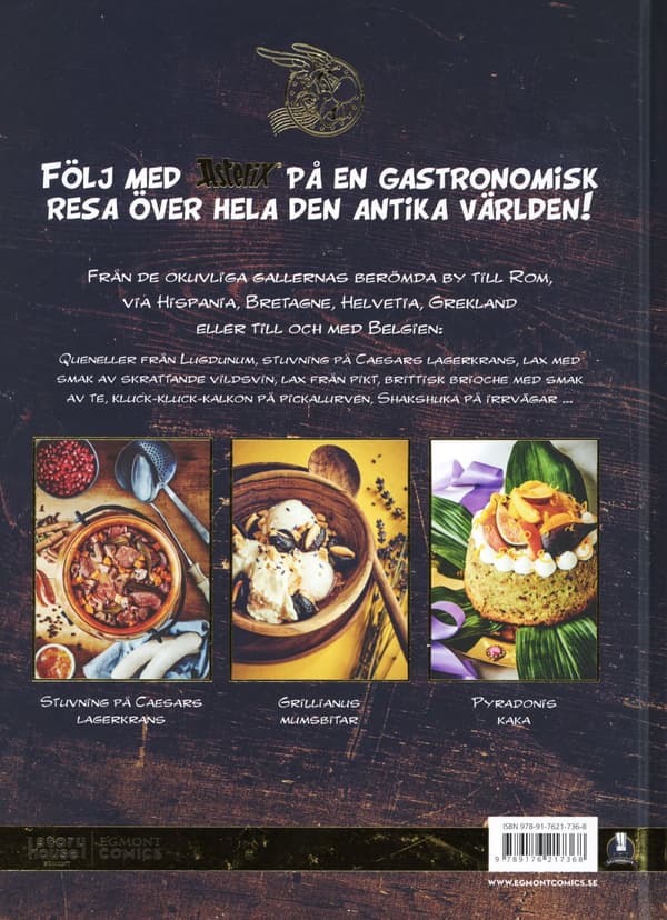 Till Bords Med Asterix - 40 Recept Inspirerade Av Asterix Och Obelix Resor (Bok)