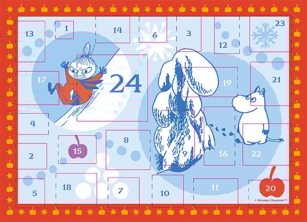 Mumin Julkalender (Bok)
