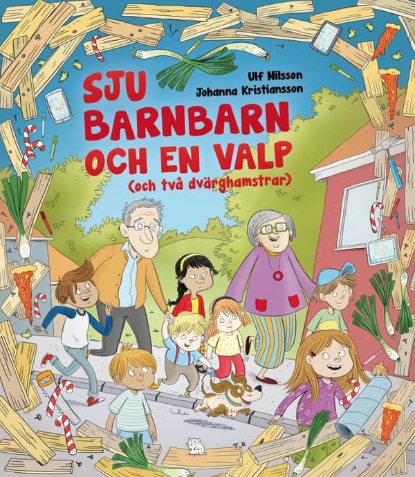 Sju Barnbarn Och En Valp (och Två Dvärghamstrar) (Bok)