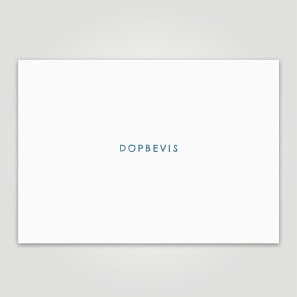 Kuvert - Dopbevis 10-pack (Bok)