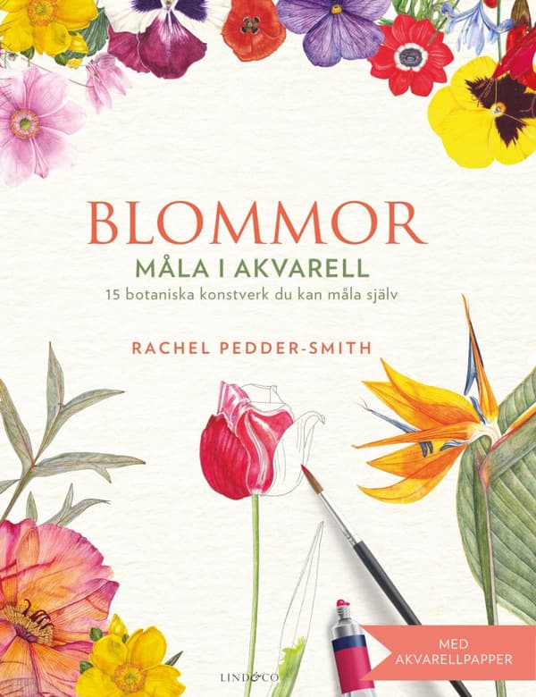 Blommor - Måla I Akvarell (Bok)