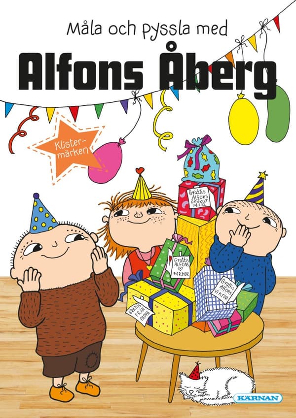 Målar- Och Pysselbok Alfons Åberg (Bok)