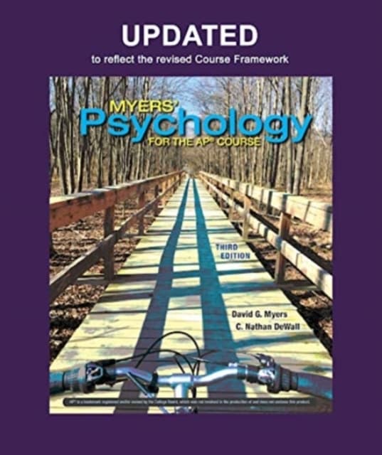 Updated Myers' Psychology For Ap (Bok)