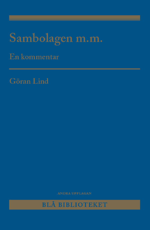 Sambolagen M.m. - En Kommentar (Bok)