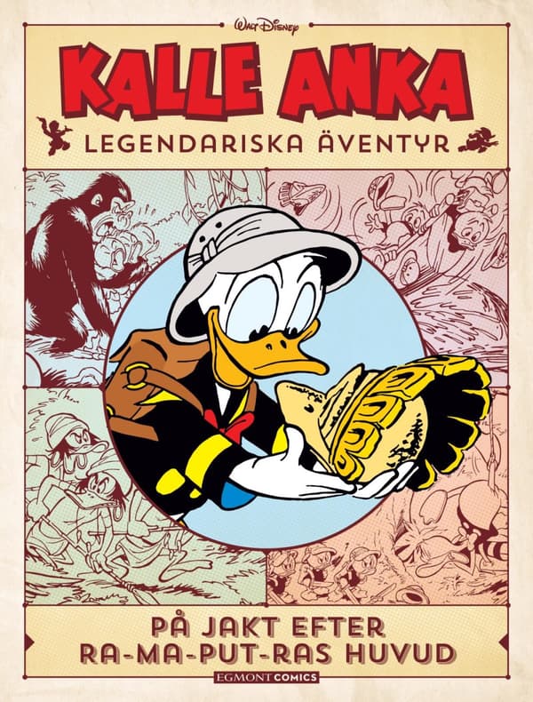 Kalle Anka Legendariska Äventyr. På Jakt Efter Ra-ma-put-ras Huvud (Bok)