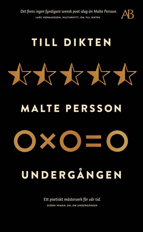 Till Dikten / Undergången (Bok)