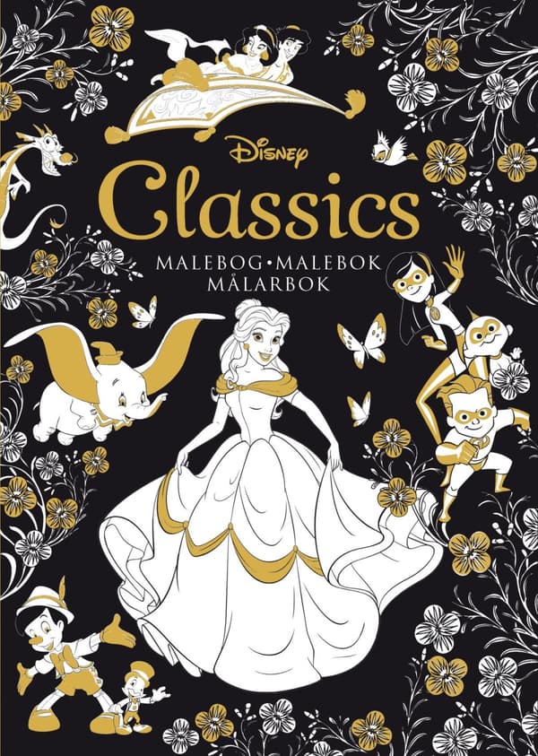Disney Classics Målarbok (Bok)