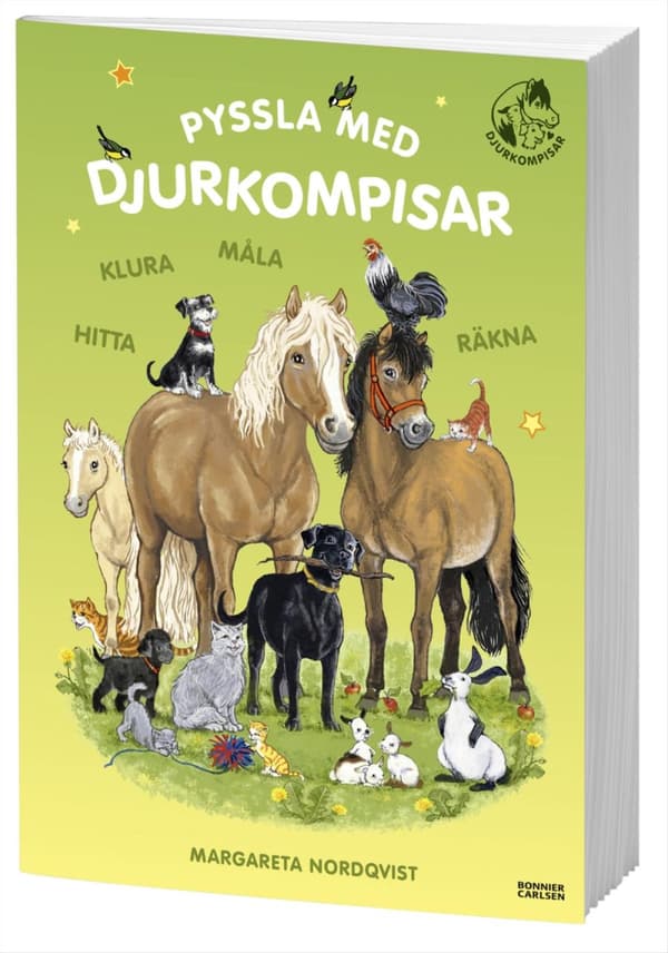 Pyssla Med Djurkompisar (Bok)