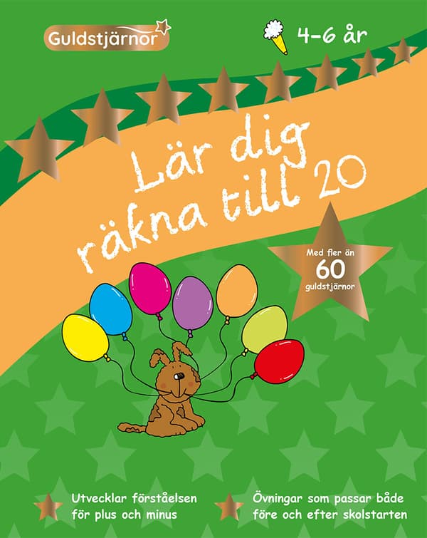 Lär Dig Räkna Till 20 (4-6 År) (Bok)