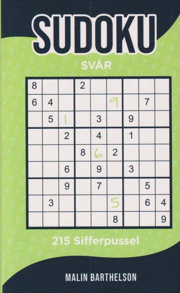 Sudoku Svår (Bok)
