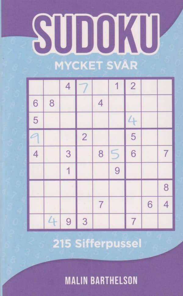 Sudoku Mycket Svår (Bok)
