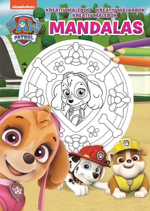 Paw Patrol. Skye Mandalas (Bok)