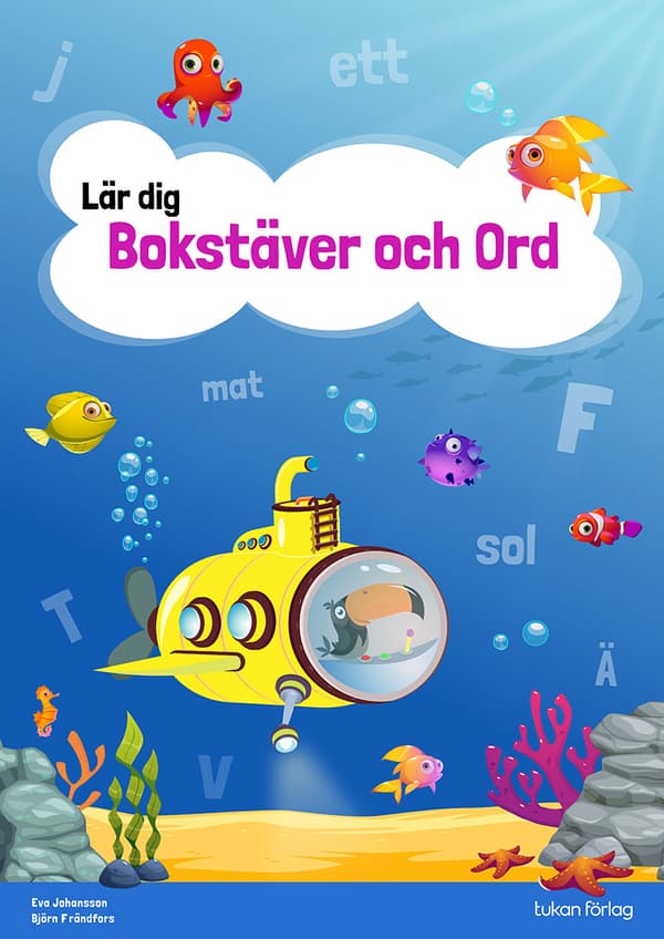 Lär Dig Bokstäver Och Ord (Bok)