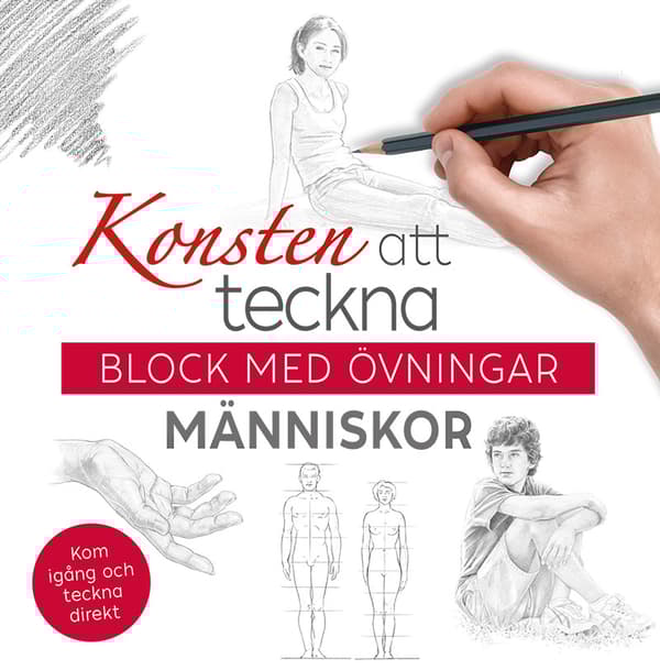Konsten Att Teckna - Block Med Övningar - Människor (Bok)