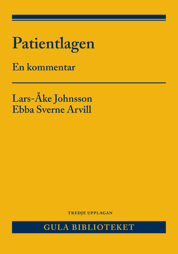 Patientlagen - En Kommentar (Bok)