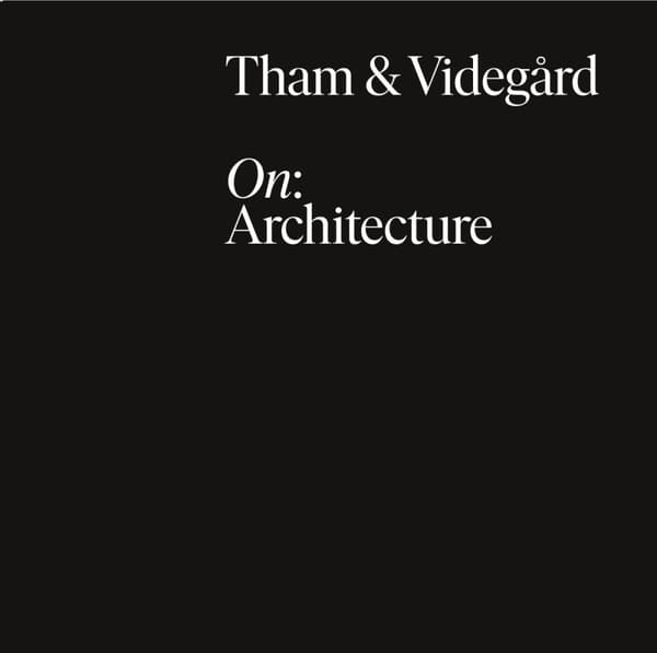 Tham & Videgård - On- Architecture (Bok)