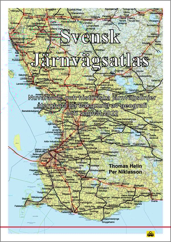Svensk Järnvägsatlas (Bok)