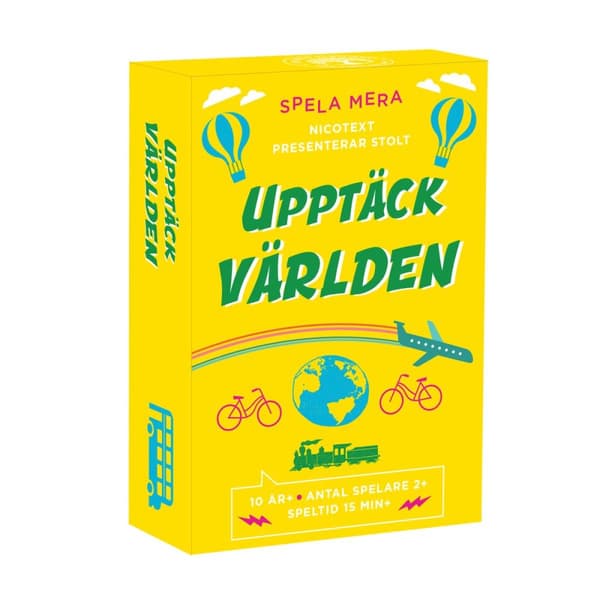 Spela Mera- Upptäck Världen (Bok)