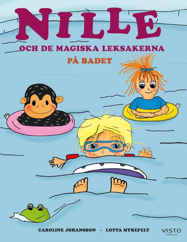 Nille Och De Magiska Leksakerna - På Badet (Bok)