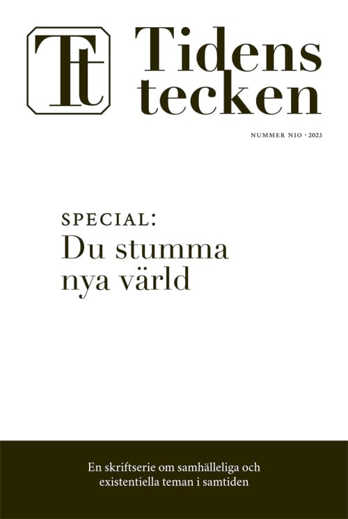 Special - Du Stumma Nya Värld (Bok)