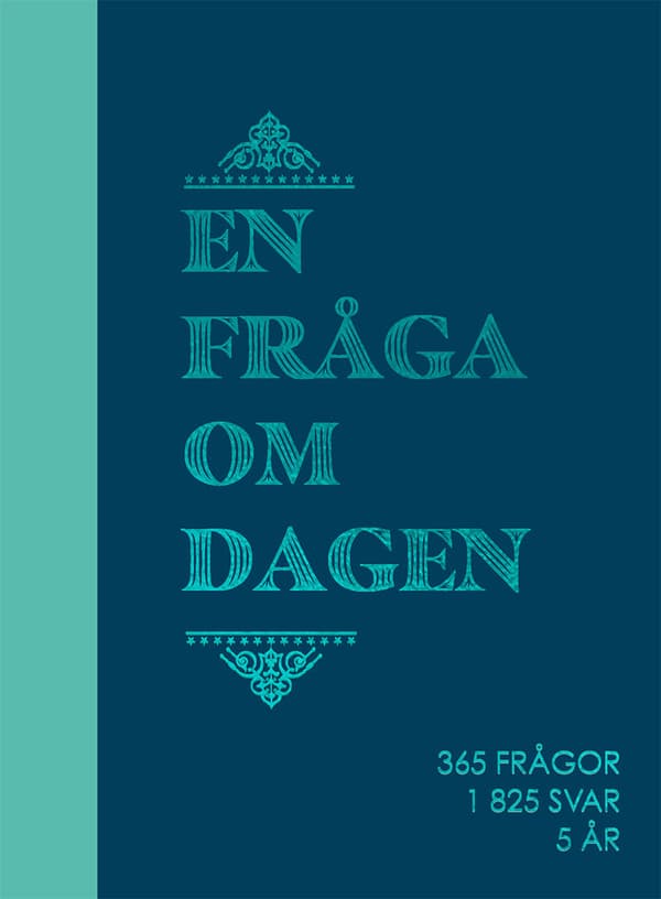 En Fråga Om Dagen - 365 Frågor, 1825 Svar, 5 År (Bok)