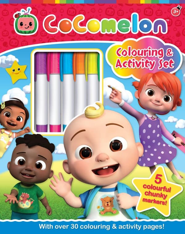 Cocomelon - Colouring & Activity Set (Bok)