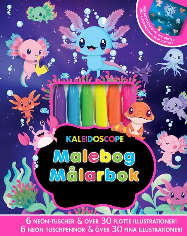 Kaleidoscope - Målarbok (Bok)