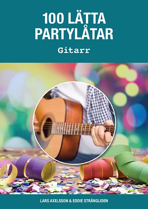 100 Lätta Partylåtar Gitarr (Bok)