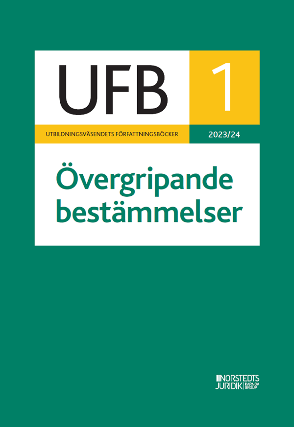 Ufb 1 Övergripande Bestämmelser 2023/24 (Bok)