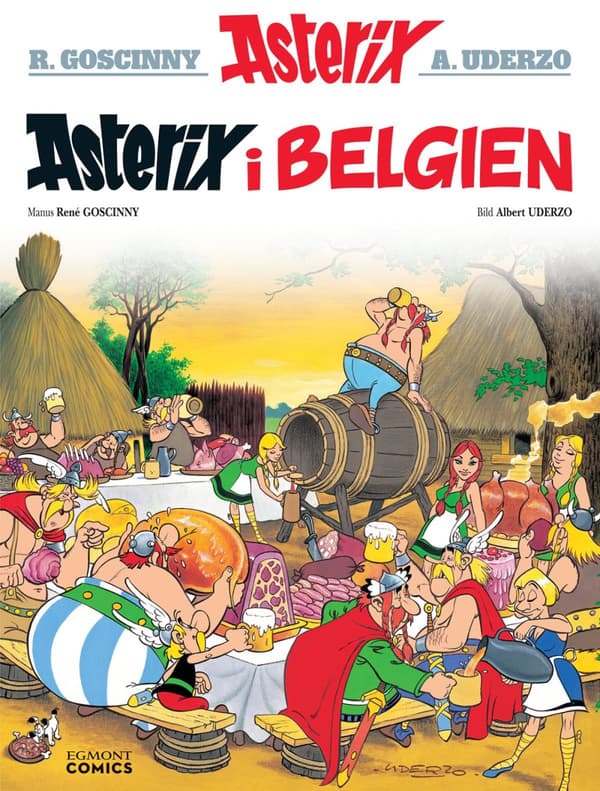 Asterix I Belgien (Bok)