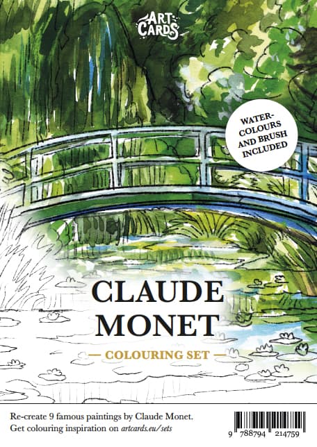 Artcards- Claude Monet (Bok)