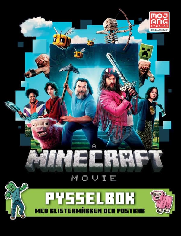 Pysselbok Minecraft Movie (Bok)