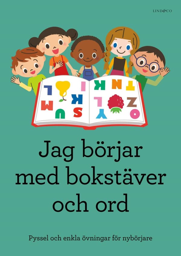 Jag Börjar Med Bokstäver Och Ord - Pyssel Och Enkla Övningar För Nybörjare (Bok)