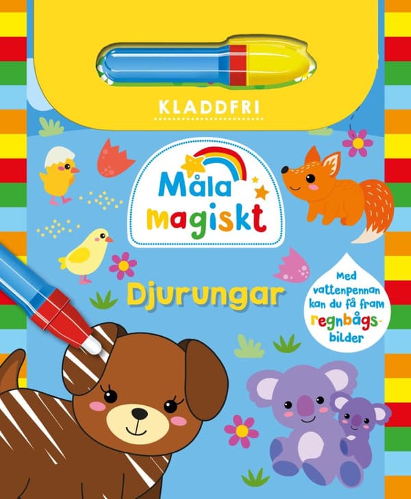 Måla Magiskt- Djurungar (Bok)
