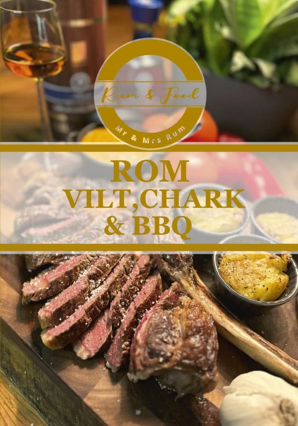 Rom, Vilt, Chark & Bbq (Bok)