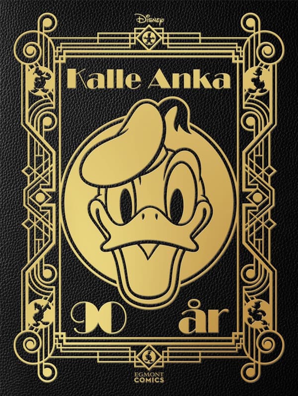 Kalle Anka 90 År (Bok)